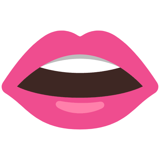 Mouth Emoji from Noto Emojis Set