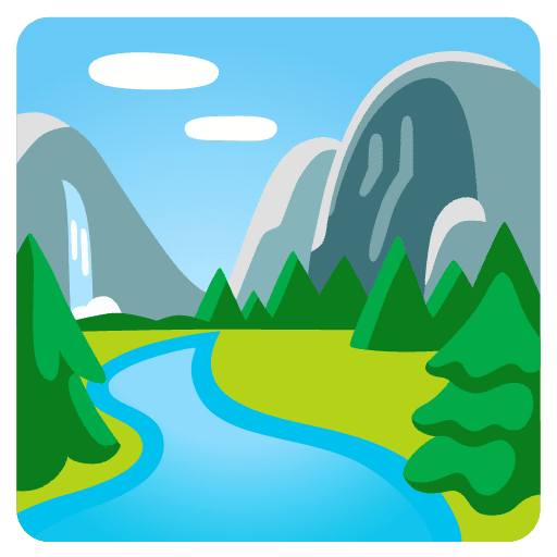 National Park Emoji from Noto Emojis Set