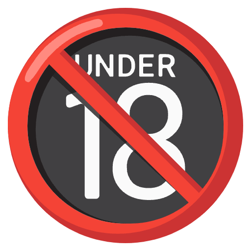 No One Under Eighteen Emoji from Noto Emojis Set