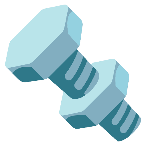 Nut And Bolt Emoji from Noto Emojis Set