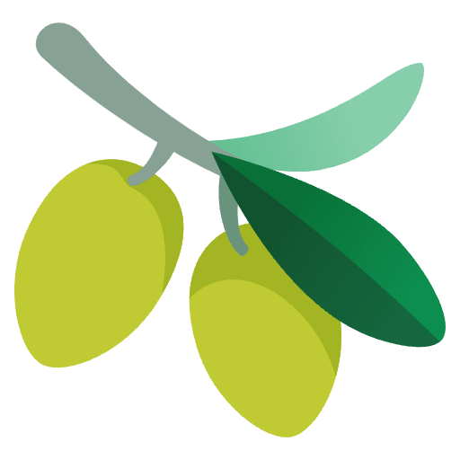 Olive Element from Noto Emojis Set