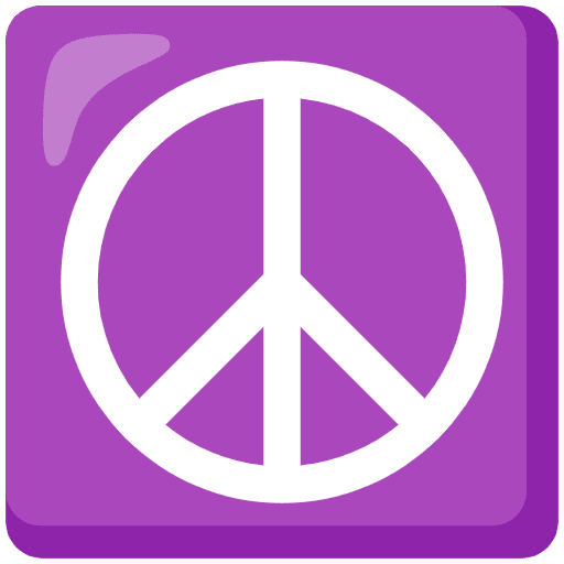 Peace Symbol Emoji from Noto Emojis Set
