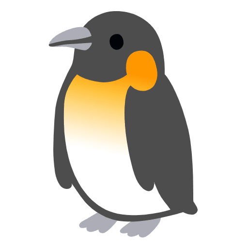 Penguin Emoji from Noto Emojis Set