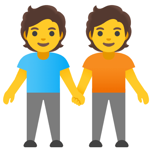 People Holding Hands Element from Noto Emojis Set