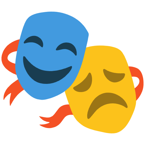 Performing Arts Emoji from Noto Emoji Set