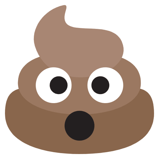 Pile Of Poo Element from EmojiTwo Colors Set