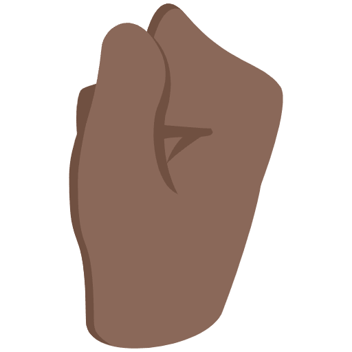 Pinching Hand Gesture Icon Emoji from EmojiTwo Colors Set