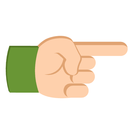 Pointingright Emoji from EmojiTwo Colors Set