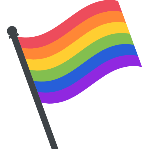 Rainbow_flag Emoji from EmojiTwo Colors Set