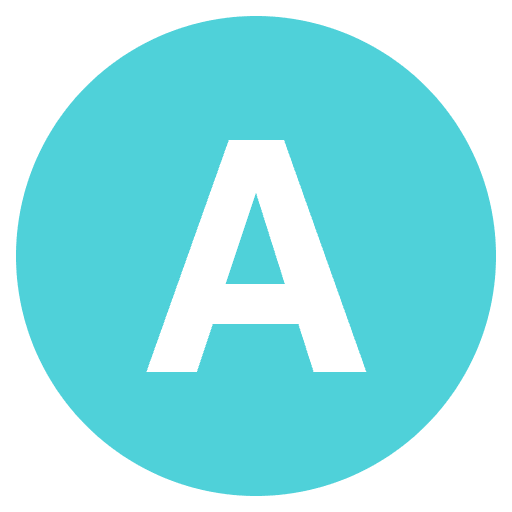 Regional Indicator A Emoji from EmojiTwo Colors Set