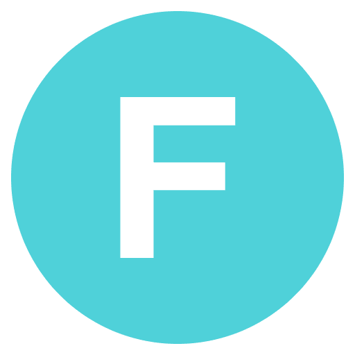Regional Indicator F Element from EmojiTwo Colors Set
