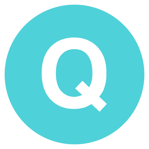 Regional Indicator Q Emoji from EmojiTwo Colors Set