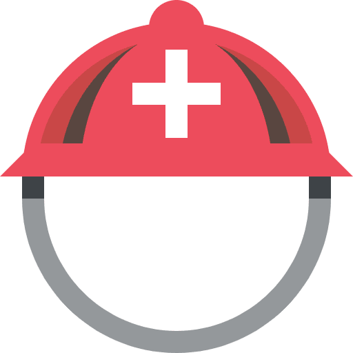 Rescue Worker’s Helmet Emoji from EmojiTwo Colors Set