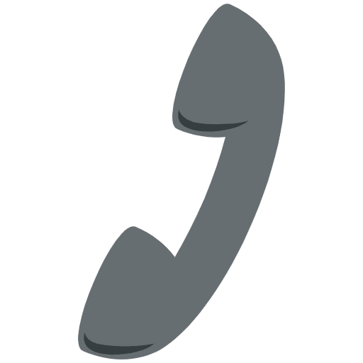 Right Phone Receiver Element from EmojiTwo Colors Set