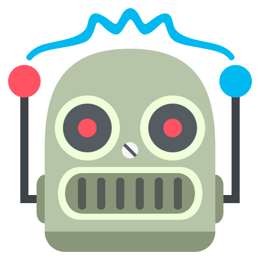 Robot Element from EmojiTwo Colors Set