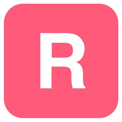 Rosa Square Emoji from EmojiTwo Colors Set