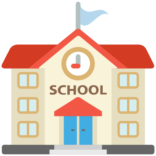 School Emoji from EmojiTwo Colors Set