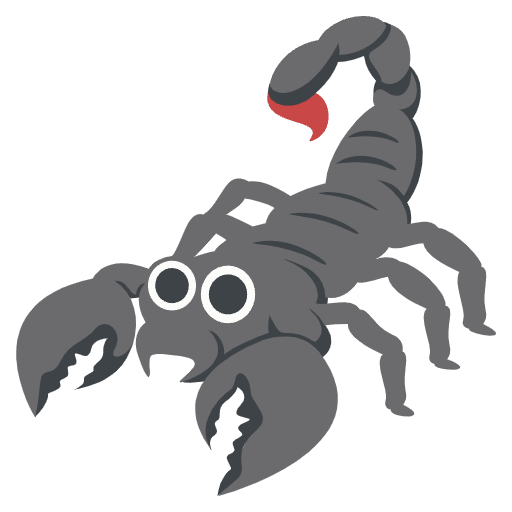 Scorpion Element from EmojiTwo Colors Set