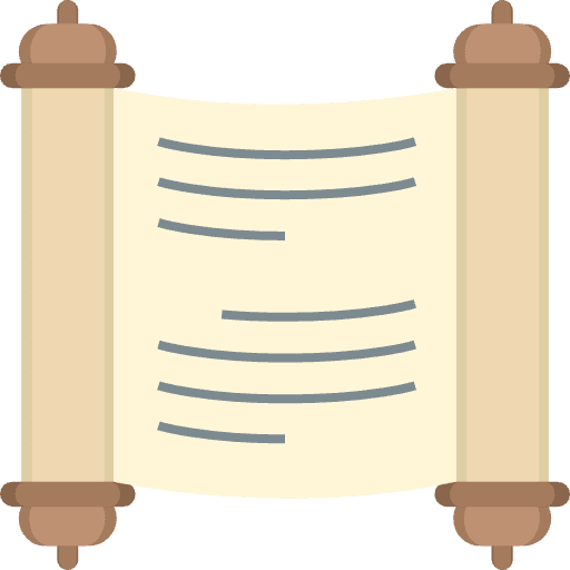 Scroll Element from EmojiTwo Colors Set