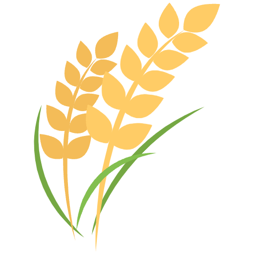 Sheaf Of Rice Emoji from EmojiTwo Colors Set