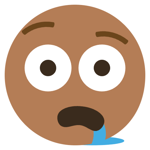 Shocked Emoji Emoji from EmojiTwo Colors Set