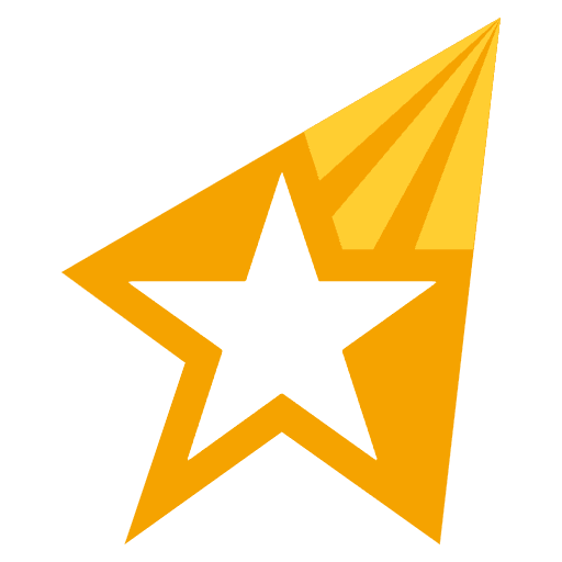 Shooting Star Emoji from EmojiTwo Colors Set