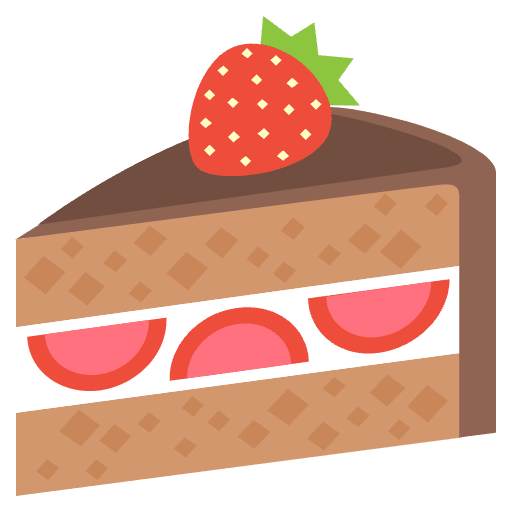 Shortcake Emoji from EmojiTwo Colors Set