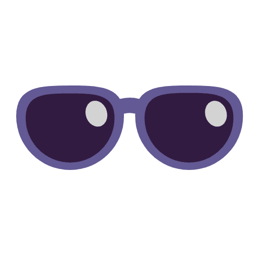 Sunglasses Flat Emoji from Fluent Emoji Flat Set