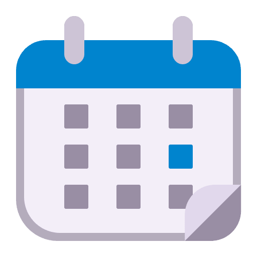 Tear Off Calendar Flat Emoji from Fluent Emoji Flat Set