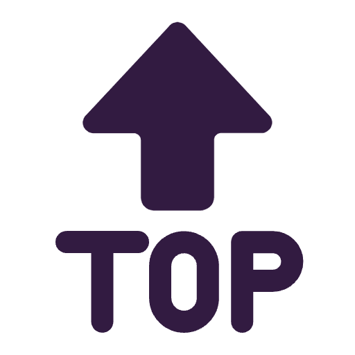 Top Arrow Flat Emoji from Fluent Emoji Flat Set