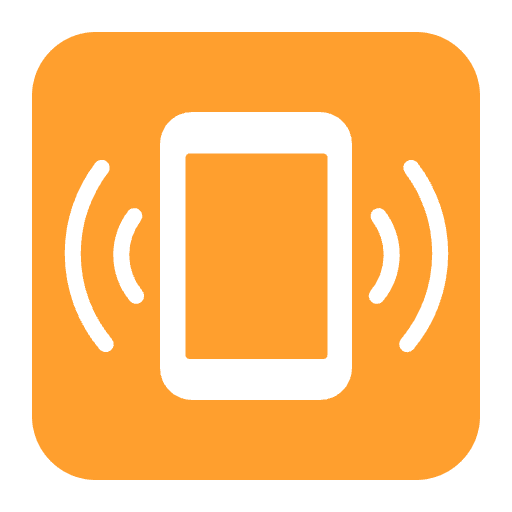 Vibration Mode Flat Emoji from Fluent Emoji Flat Set