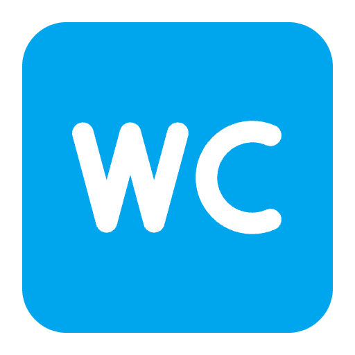 Water Closet Flat Emoji from Fluent Emoji Flat Set