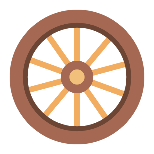 Wheel Flat Emoji from Fluent Emoji Flat Set