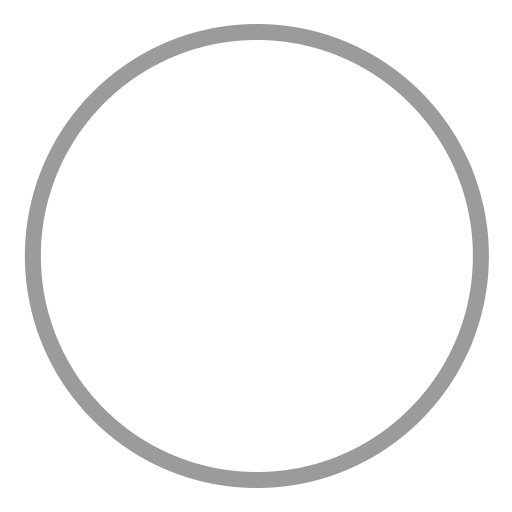 White Circle Flat Emoji from Fluent Emoji Flat Set
