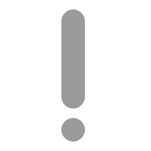White Exclamation Mark Flat Emoji from Fluent Emoji Flat Set