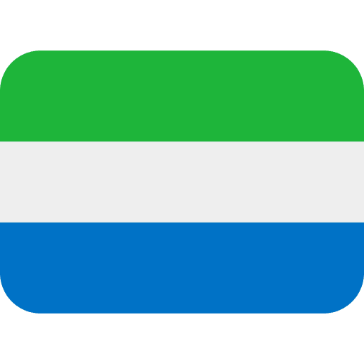 Flag Sierra Leone Emoji from Twemoji Emoji Set