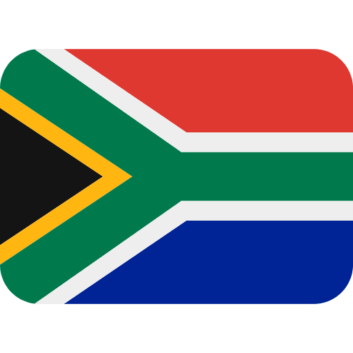 Flag South Africa Emoji from Twemoji Emoji Set