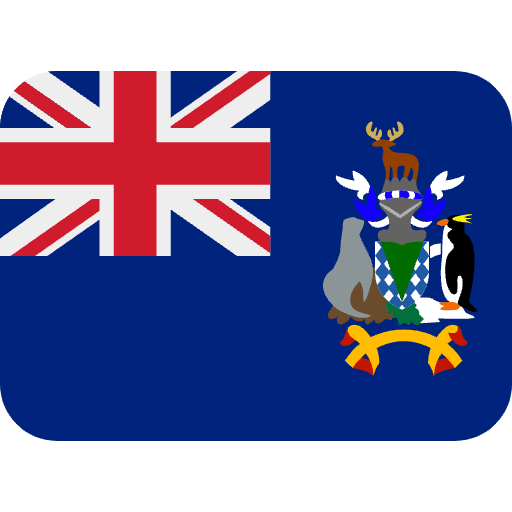 Flag South Georgia & South Sandwich Islands Emoji from Twemoji Set