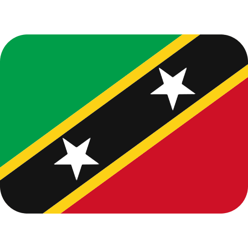 Flag St. Kitts & Nevis Element from Twemoji Emoji Set