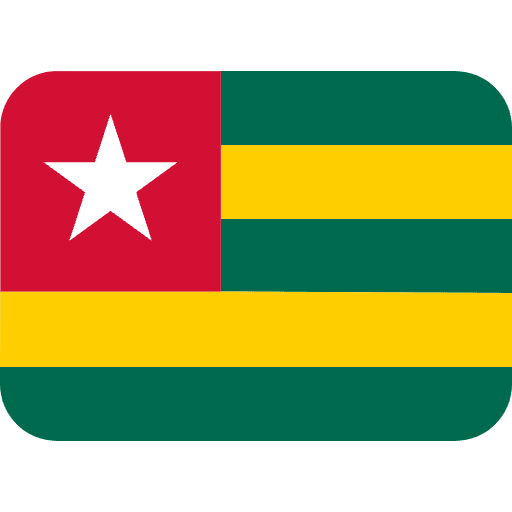 Flag Togo Emoji from Twemoji Set