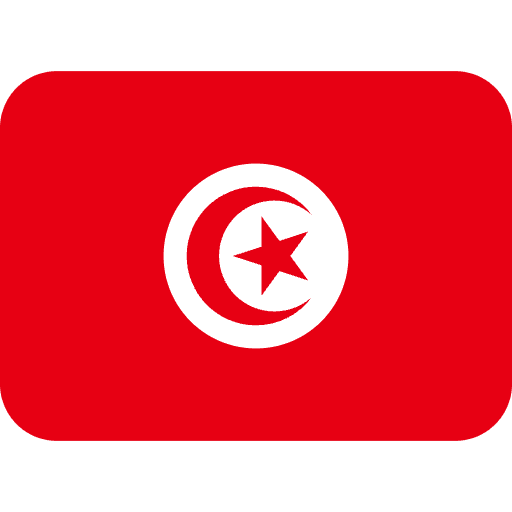 Flag Tunisia Element from Twemoji Emoji Set