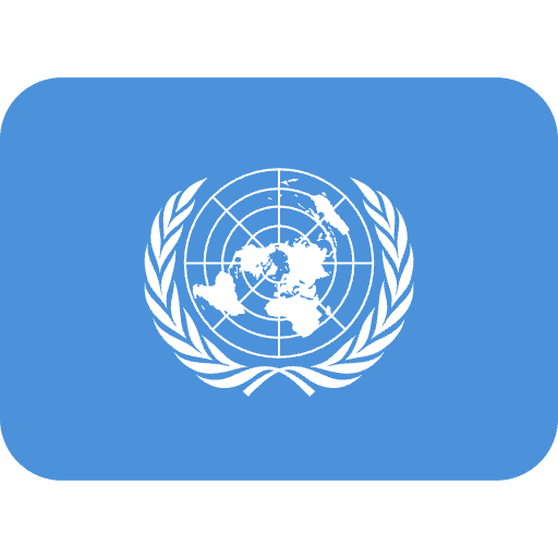 Flag United Nations Emoji from Twemoji Set