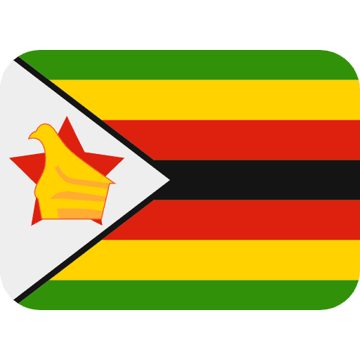 Flag Zimbabwe Element from Twemoji Emoji Set