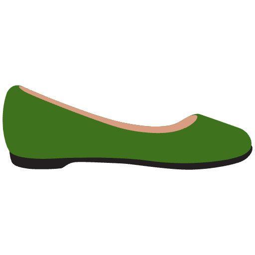 Flat Shoe Element from Twemoji Emoji Set