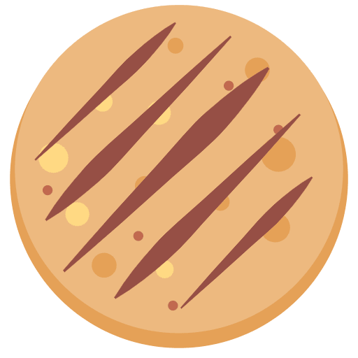 Flatbread Element from Twemoji Emoji Set