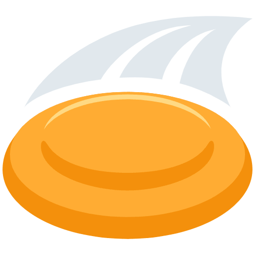 Flying Disc Emoji from Twemoji Set