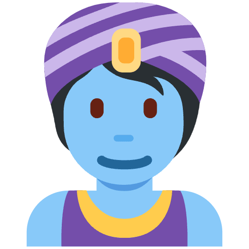 Genie Element from Twemoji Emoji Set