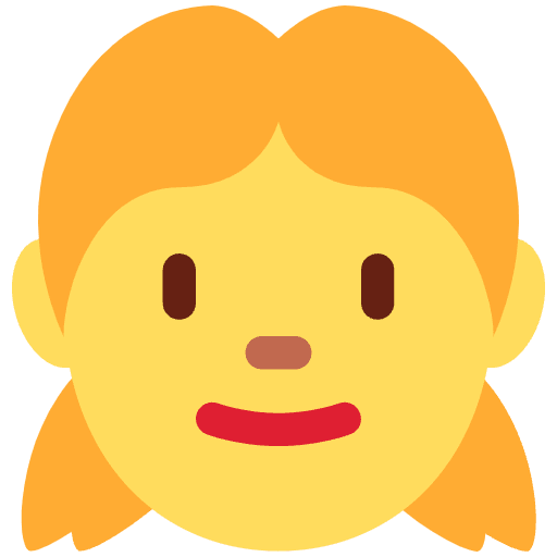 Girl Emoji from Twemoji Emoji Set