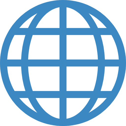 Globe With Meridians Emoji from Twemoji Emoji Set