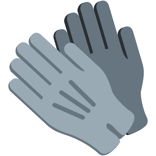 Gloves Emoji from Twemoji Set